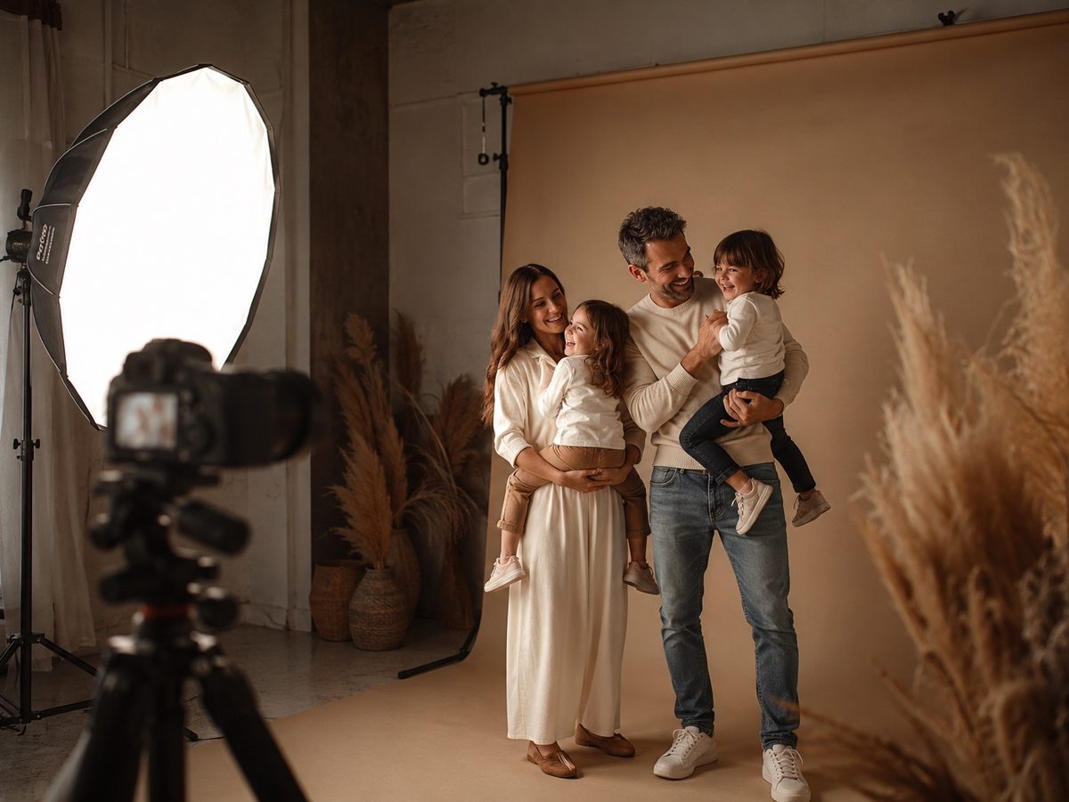 Reservar sesión de estudio fotográfico en Vitoria